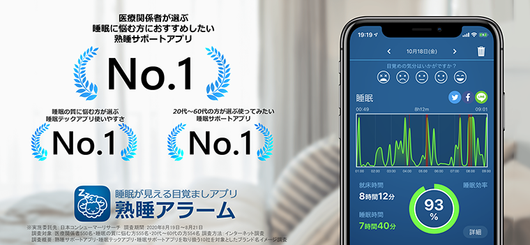 熟睡アラーム