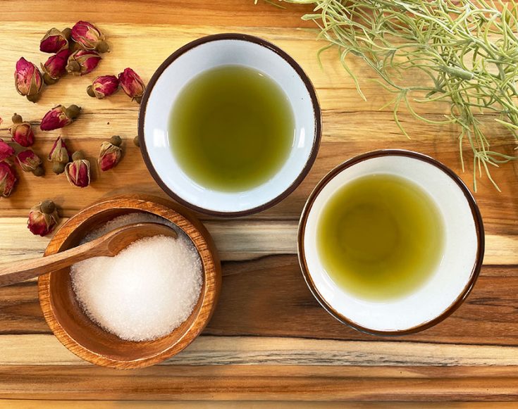 出がらしのお茶の葉は捨てないで！和のお風呂を楽しもう